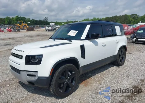 2021 Land Rover Defender 110 Se из США, поврежденный, VIN SALEPERUXM2045244